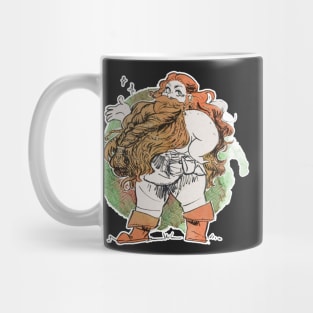 Dwarven lady Mug